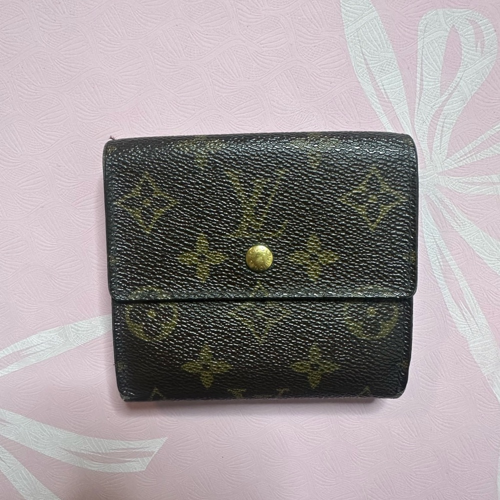 Luxury Monogram Brown Wallet